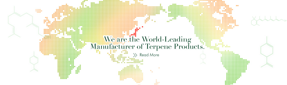 We are the World-Leading Manufacturer of Terpene Products.